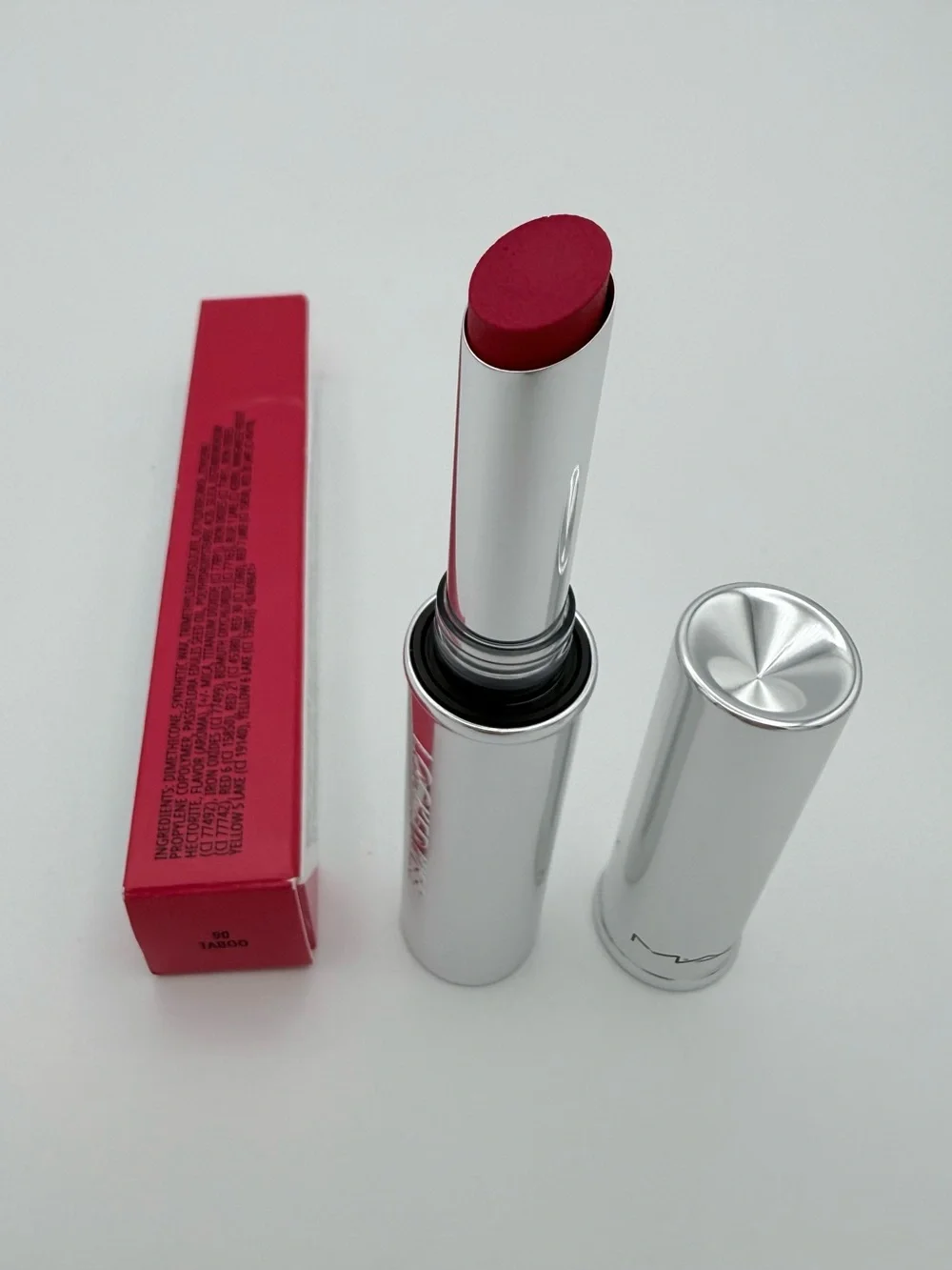 MAC Locked Kiss 24HR Lipstick - Shade 90 Taboo (Full Size, NIB)